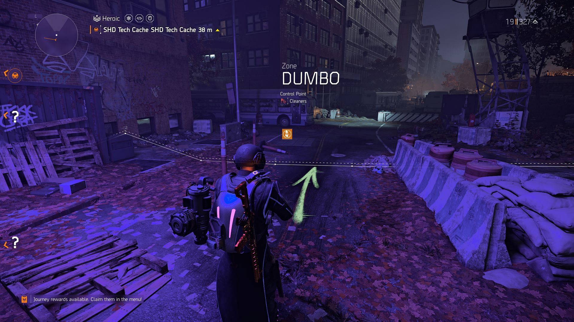 The Division 2 directions to symbols (Image via Ubisoft)